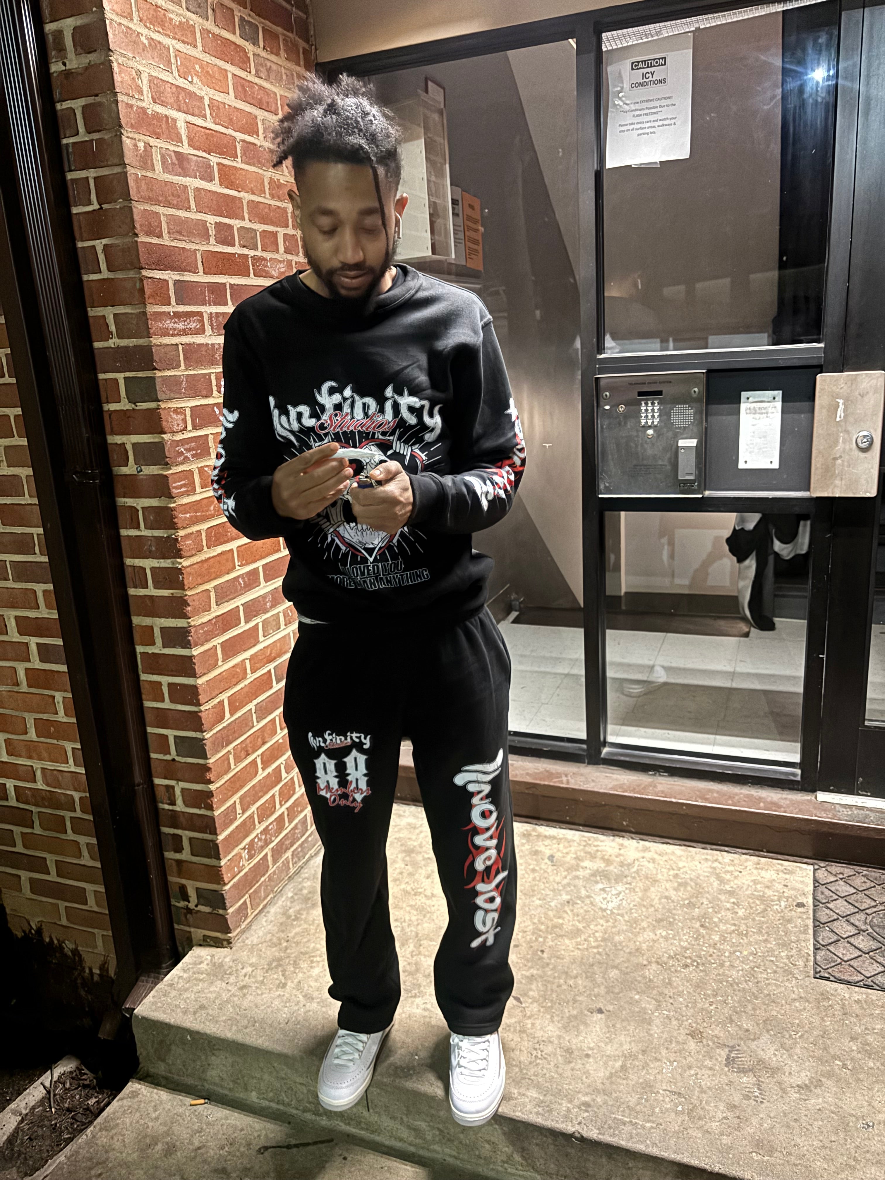 "Lovelost" sweat suits