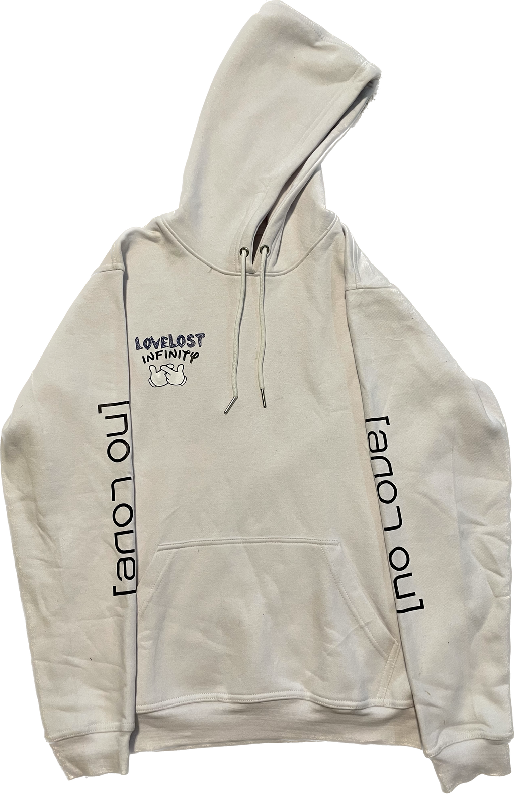 "No Love" Long sleeve Hoodie - Street wear - LoveLostInfinity