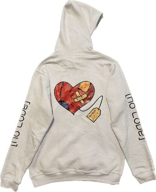 "No Love" Long sleeve Hoodie - Street wear - LoveLostInfinity