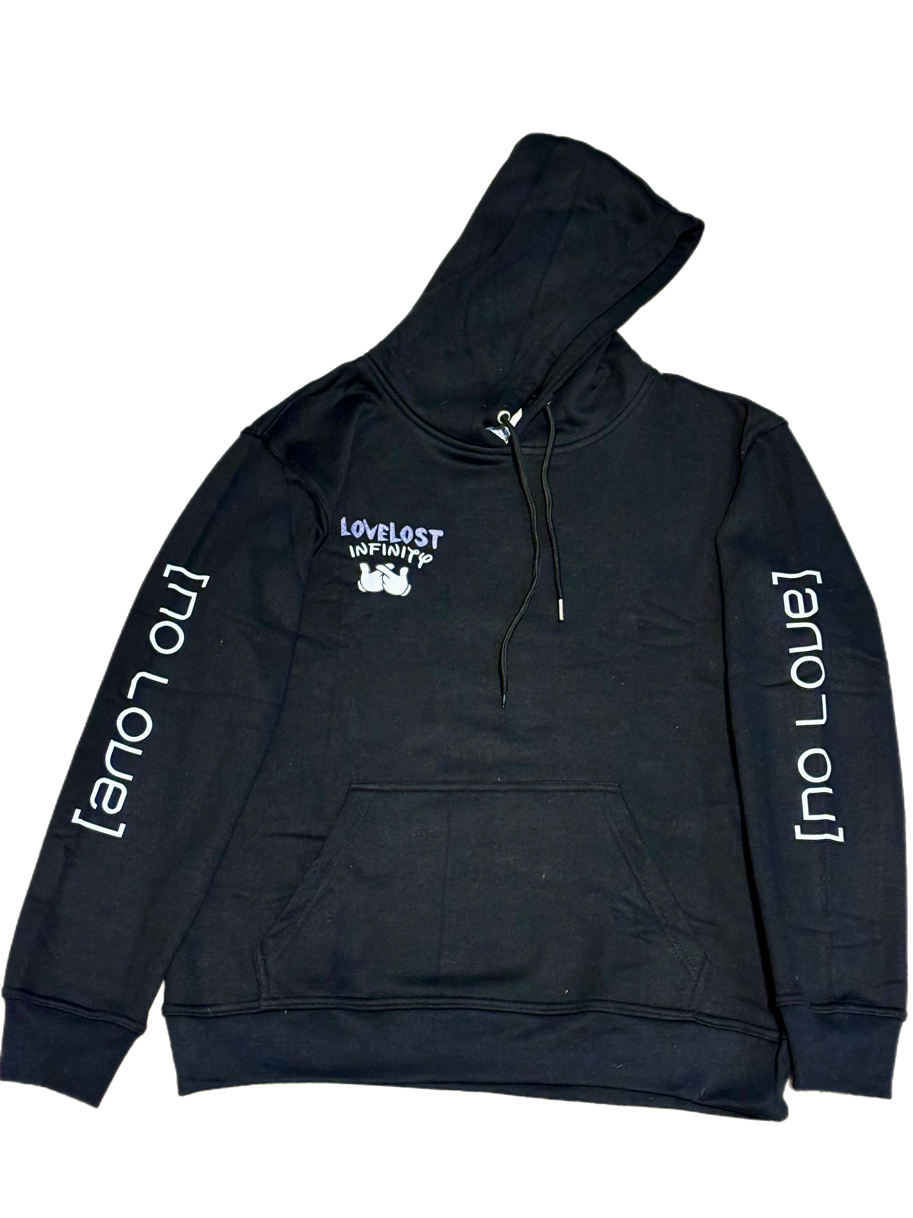 "No Love" Long sleeve Hoodie - Street wear - LoveLostInfinity