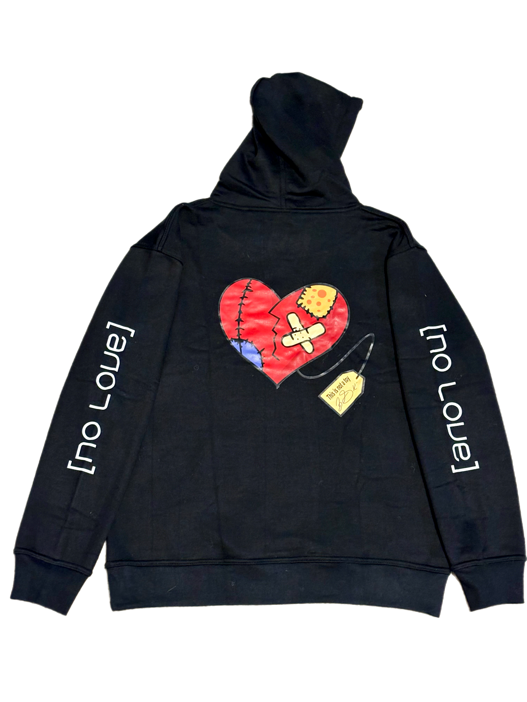 "No Love" Long sleeve Hoodie - Street wear - LoveLostInfinity